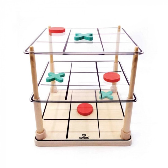 Joc Tic Tac Toe 3D (X si 0)