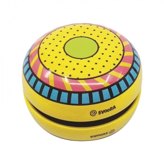 YoYo freespin metalic "Funky Party" - Galben