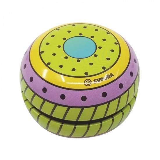 YoYo freespin metalic "Funky Party" - Verde