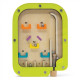 Joc interactiv de indemnare Pinball din lemn verde