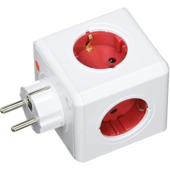 Priza PowerCube Allocacoc 1100RD Original Red