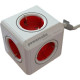 Prelungitor PowerCube Extended, 5 prize, 1.5m, Rosu