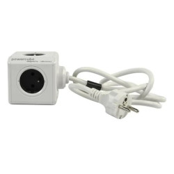Priza PowerCube Allocacoc 1300GN, 5 prize, 1.5 m, Verde