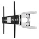 Hama Suport TV FULLMOTION de perete, 5 stele, 229 cm, negru