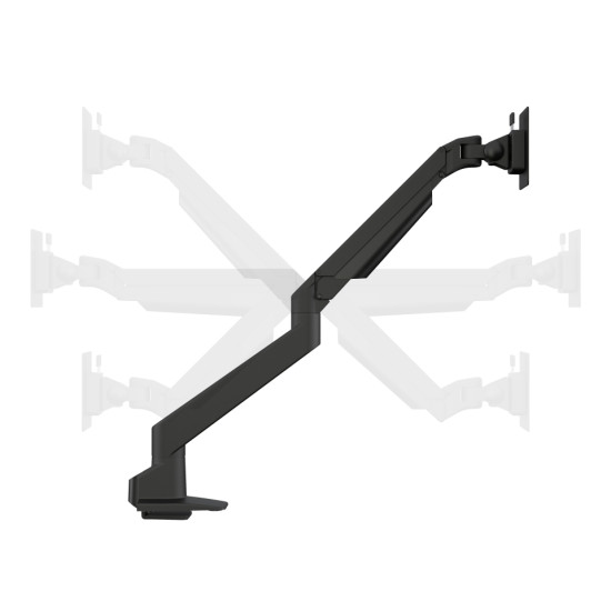 Suport monitor Multibrackets MB-2449, Gas Lift, min.9kg-max.21kg, negru
