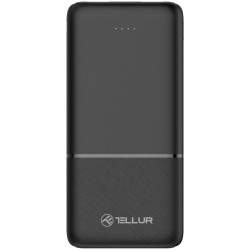 Baterie externa Tellur 10000mAh 2xUSB+USB-C+MicroUSB, negru
