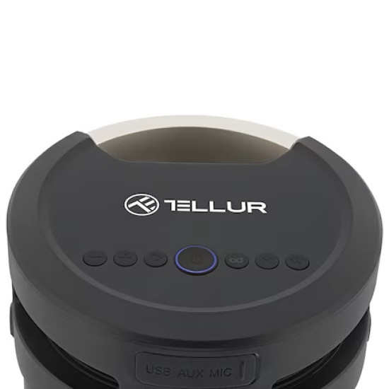 Boxa portabila Bluetooth Tellur Rapture 70W, Negru