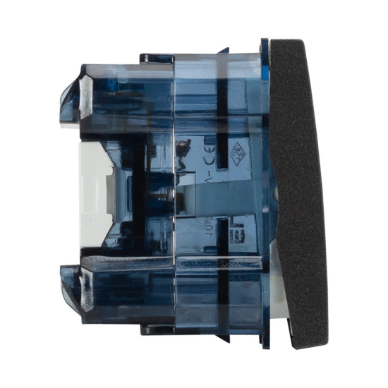 Intrerupator 1 modul, Moda Voice, antracit mat, Elbi