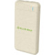 Baterie externa Tellur Green PD103 10000mAh 2xQC3.0 + PD 18W, crem