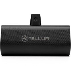 Baterie externa Tellur PD201 5000mAh,QC3.0 18W + PD20W, USB-C, negru