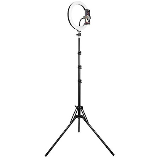 Lampa circulara Tracer LED, Ring Light 30cm, Trepied TRAOSW46745