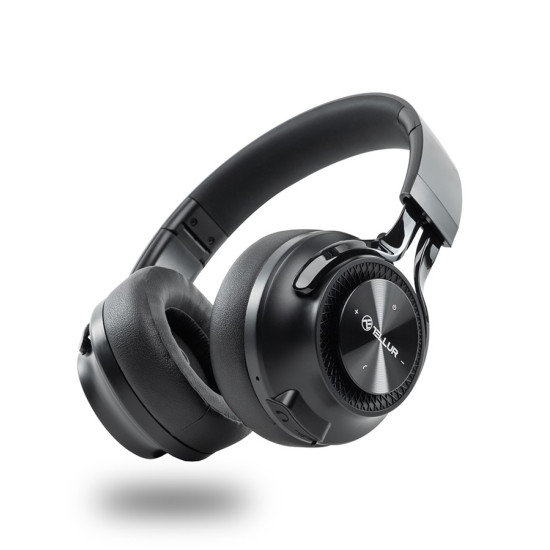 Casti Over-ear Bluetooth Tellur Feel, negru