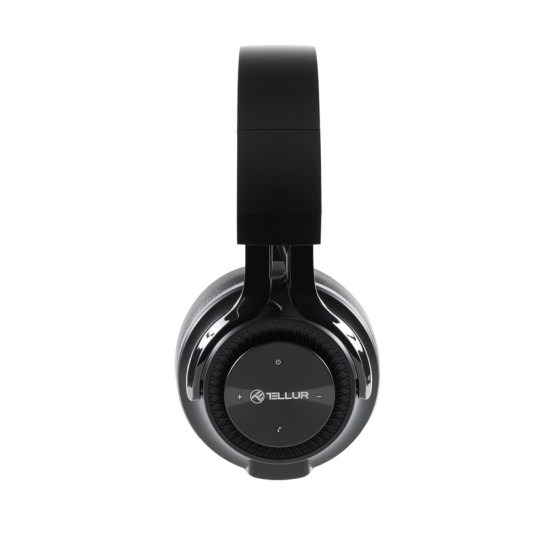 Casti Over-ear Bluetooth Tellur Feel, negru