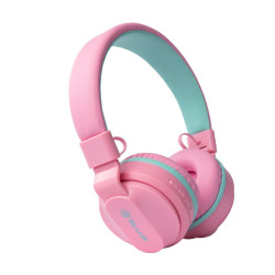 Casti Over-Ear Bluetooth Tellur Buddy, roz