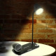 Incarcator wireless si lampa birou Tellur Nostalgia, 15W, Boxa Bluetooth 5W, Negru