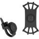 Suport detasabil Tellur de pentru telefon 4"-6.5" pentru bicicleta BPH100, negru