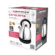 Ceainic electric Esperanza Vintage EKK032S, 2200W 1.8 litri, Argintiu