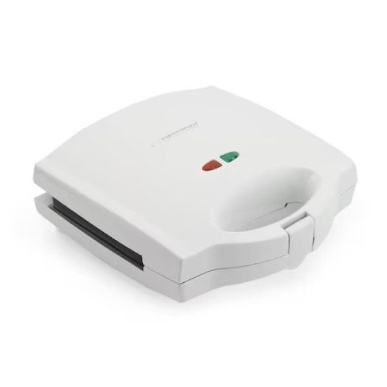 Sandwich-maker 3 in 1 ESPERANZA, 700 W, Grill/ Vafe/ Sandwich, Alb.