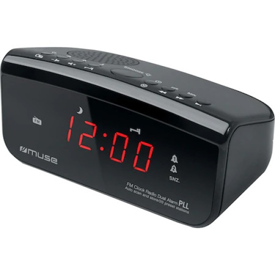 Radio cu ceas MUSE M-12 CR
