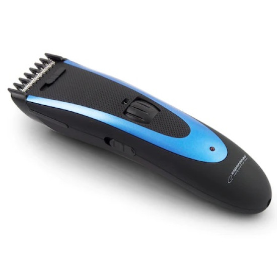 Aparat de tuns, Esperanza, Otel, Albastru/Negru
