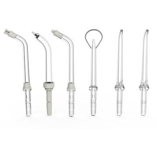 Irigator Lafe CleanPRO Black, 5 moduri de functionare, cu 6 rezerve diferite, culoare alb