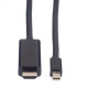 Cablu Mini Displayport la HDMI UHD 4K T-T 2m,HDMI-MINI-DP-2