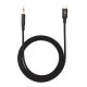 Cablu audio Tellur USB-C to jack 3.5mm, DAC, 1m, negru