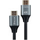 Cablu High Speed HDMI 2.0 Tellur, 4K, 18Gbps, tata-tata, Ethernet, aurit, 3m, negru