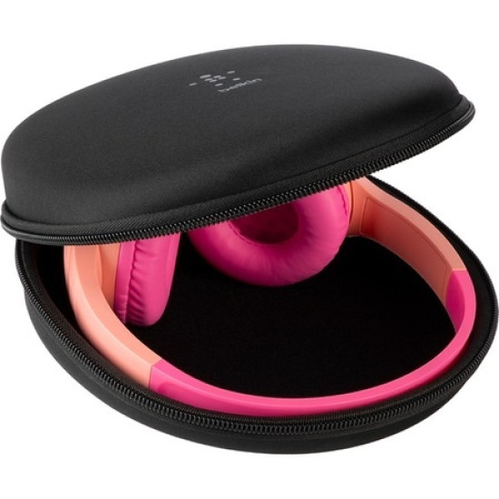 SOUNDFORM  Mini - casti bluetooth pentru copii Belkin, roz-AUD002btPK SOUNDFORM  Mini - casti bluetooth pentru copii Belkin, roz-AUD002btPK