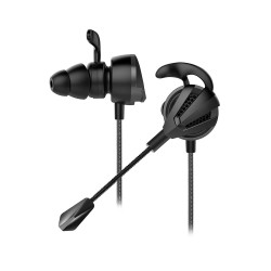 Casti gaming  White Shark, in ear GE-537 BLACKBIRD negru