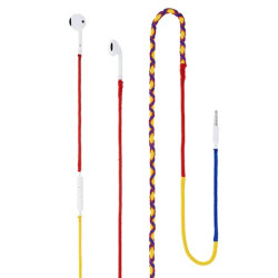 Casti in-ear Tellur FRF, cablu textil