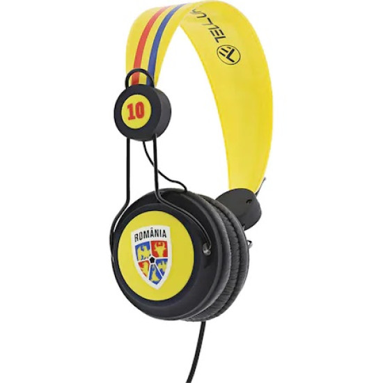 Casti over-ear Tellur FRF, galben