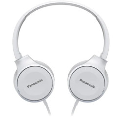 Casti audio cu banda Panasonic RP-HF100ME-W, Microfon, White