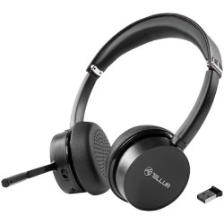 Casti call center Tellur Voice Pro Wireless, negru