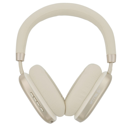 Casti Bluetooth Over-ear Tellur Shade, ANC, bej