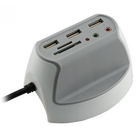 USB DESKTOP HUB SBOX DH-1 USB-2.0 x 3 + 3.5mm x 2