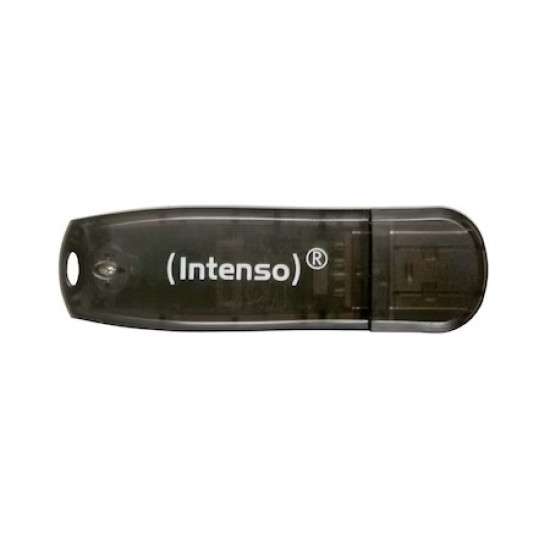Memorie USB  2.0 Intenso 16 GB Rainbow Line negru