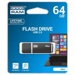 64GB UMO2 GRAPHITE USB 2.0 GOODRAM UMO2-0640E0R11