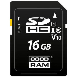 Card de memorie SD Goodram 16GB,UHS I,cls 10, S1A0-0160R12