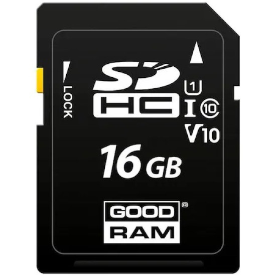 Card de memorie SD Goodram 16GB,UHS I,cls 10, S1A0-0160R12