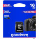 Card de memorie SD Goodram 16GB,UHS I,cls 10, S1A0-0160R12