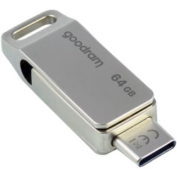 Memorie OTG Goodram ODA3, 64GB,argintiu, USB 3.0,ODA3-0640S0R11