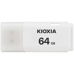 Memorie USB Kioxia Hayabusa U202, 64GB,alb, USB 2.0,LU202W064GG4