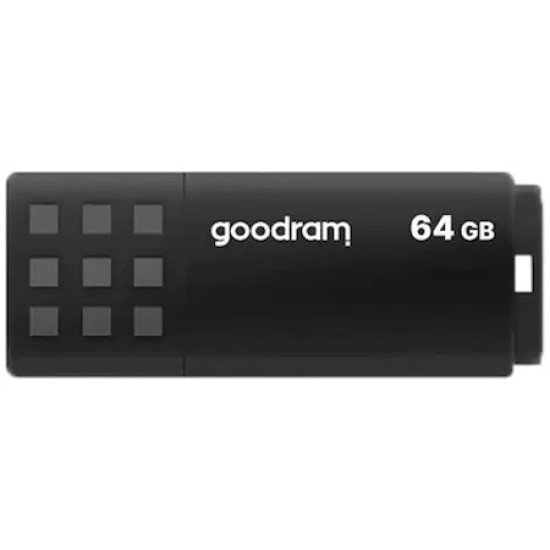 Memorie USB Goodram UME3, 64GB,negru, USB 3.0,UME3-0640K0R11