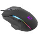 Mouse White Shark GM-9009 MORHOLT / 7.200 dpi - negru