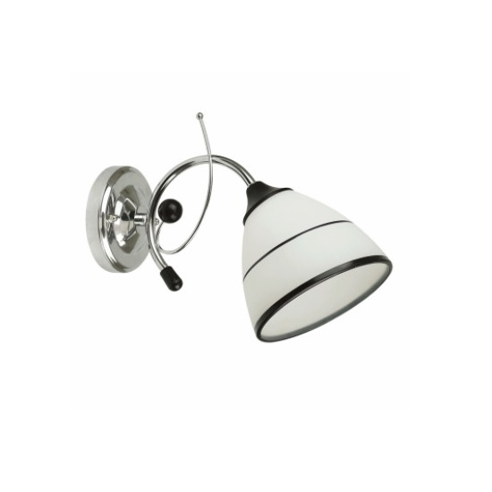 Aplica Dorya Alb+Negru 1xE27 60W Aplica Dorya Alb+Negru 1xE27 60W