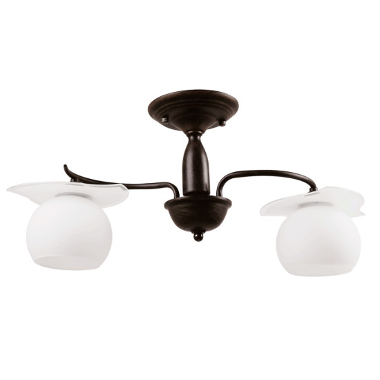 Lustra Ana Wenge+Alb 2xE27