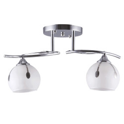 Lustra Sereno Alb+Crom 2xE27 60W