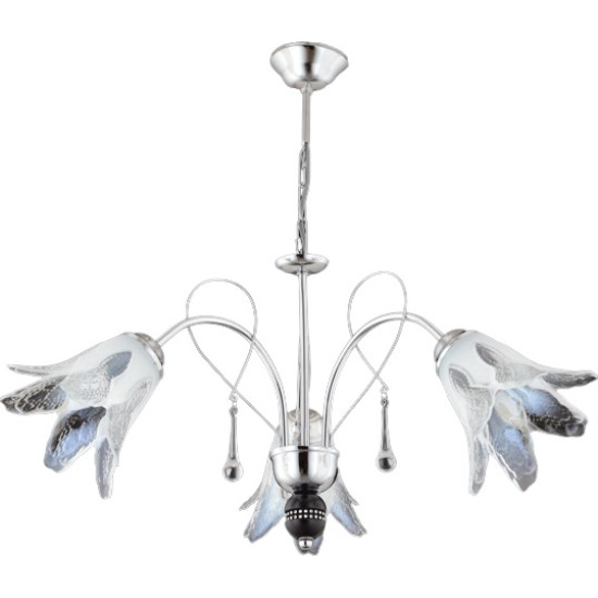 Lustra Bloom Crom 3xE27 60W