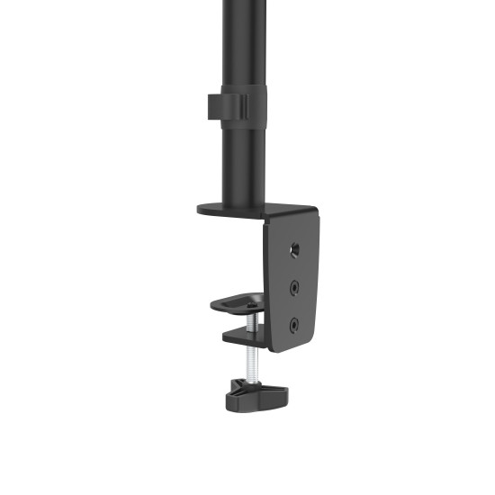 Suport pentru monitor Hama 1 brat reglabil pe inaltime, pivotant/inclinat 33-81cm (32"), Negru